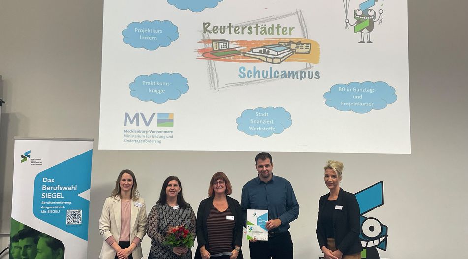 Auszeichnung Berufswahl-Siegel MV 2025